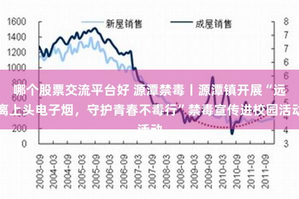 哪个股票交流平台好 源潭禁毒丨源潭镇开展“远离上头电子烟，守护青春不毒行”禁毒宣传进校园活动