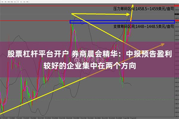 股票杠杆平台开户 券商晨会精华：中报预告盈利较好的企业集中在两个方向